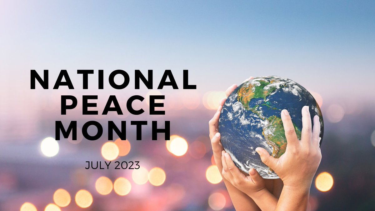 5StarLifeIns's tweet photo. Throughout #PeaceMonth we join hands with people around the world to celebrate and promote harmony, understanding, and unity. It's a time to reflect on the importance of peace and to strive for a world filled with compassion, cooperation, and respect. https://t.co/jCnqswE6MJ