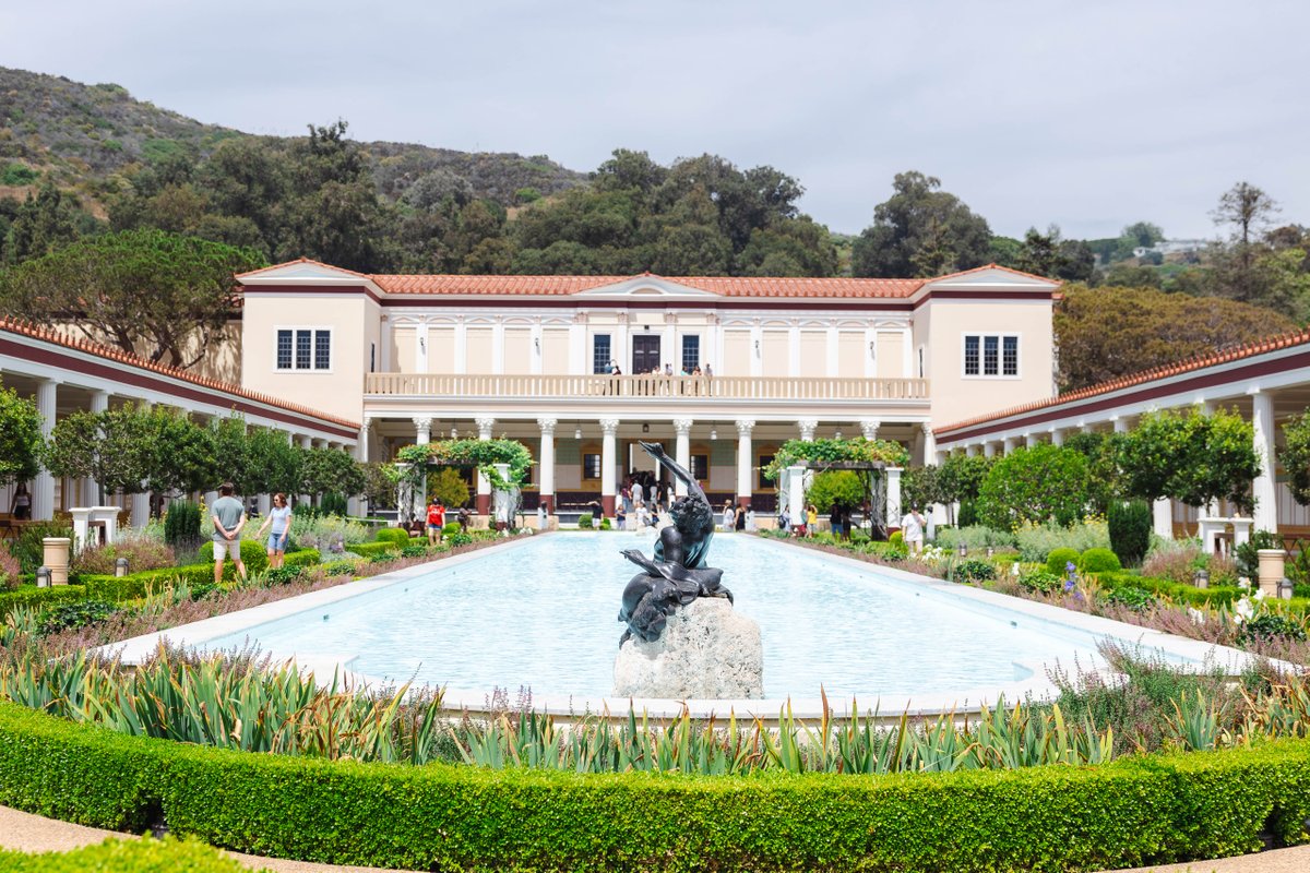 LAUSDAdultEd's tweet photo. The learning never stops! Our Division of Adult and Career Education principals had the chance to learn all about the Greek and Roman antiquities at the stunning Getty Villa Museum. https://t.co/uzOf62gbE4