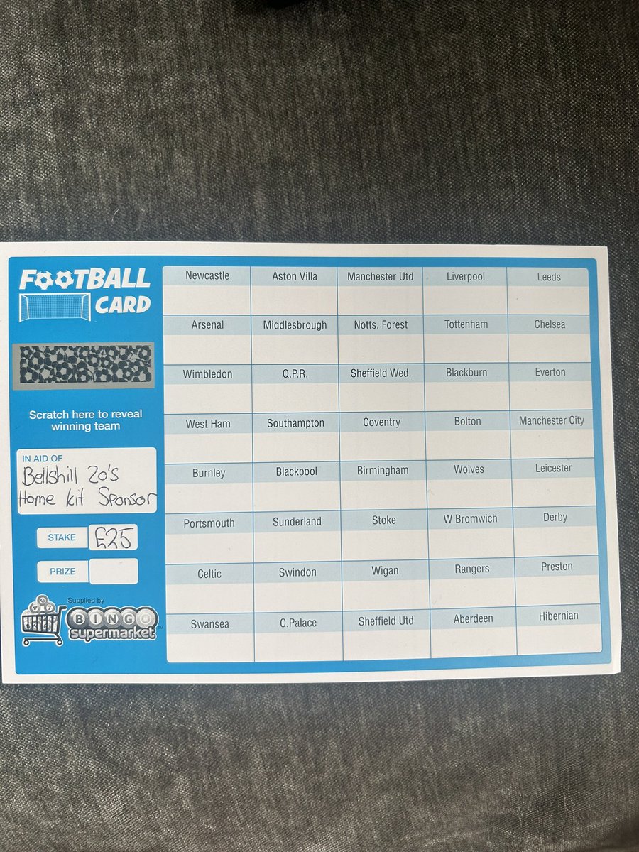 Bellshill Athletic F.C. Development Squad tweet media