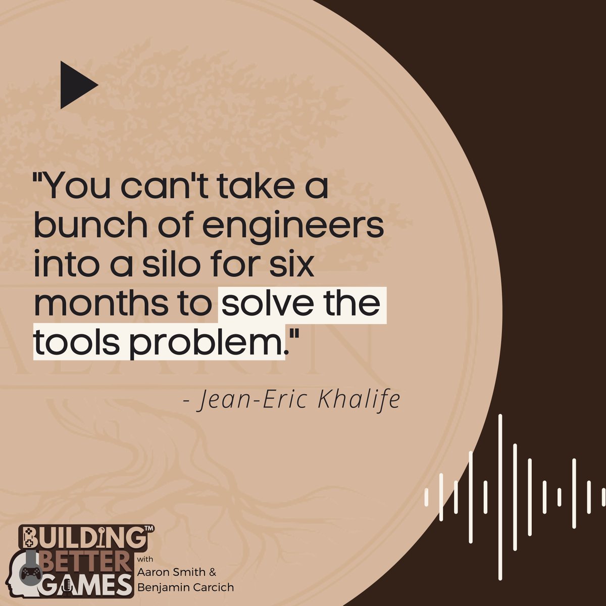 Good tools can make game dev go much faster. But they aren't always worth improving. In this episode, we explore when and how to prioritize tools and when you might just want to use Unreal or Unity with Jean-Eric Khalife <a href="/JxE/">Jean-Eric</a> #tools #process
Full episode: pod.link/1559448378