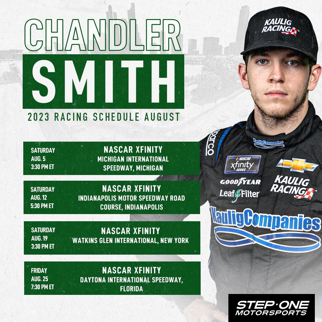 StepOneMSports's tweet image. A busy month is on the cards for the Step One ambassadors! Check out their August racing schedules here. 🙌

Will you be at any of these races? 😄

#StepOneMotorsports #StepOneAutomotive | @StepOneAuto