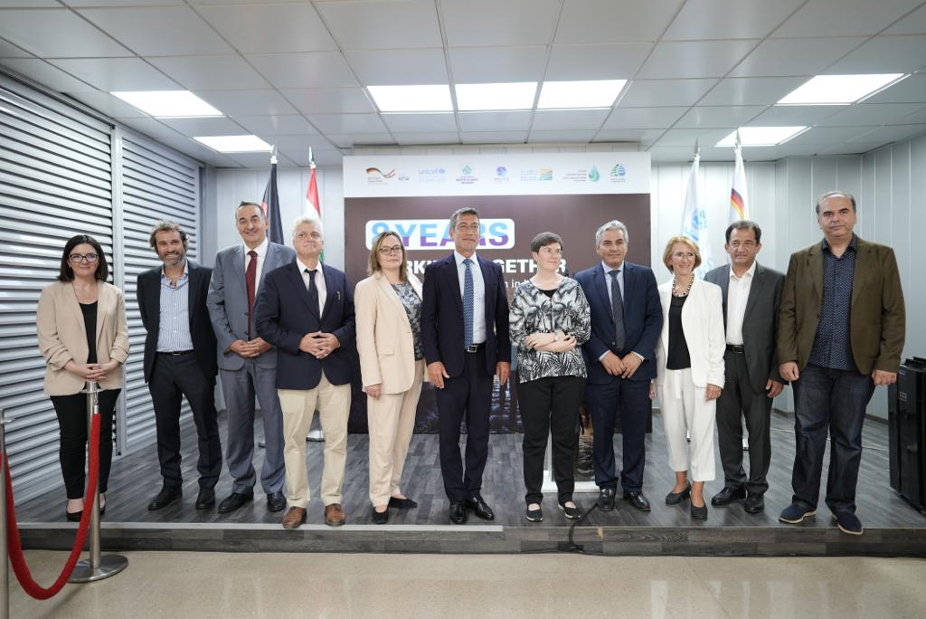 Today we marked 8 years of partnership w/ <a href="/UNICEFLebanon/">UNICEF Lebanon</a> <a href="/MOElebanon/">MOE lebanon</a> thru a photo exhibition that showcased more than 100 water projects all over Lebanon.
w/ funding from <a href="/GermanEmbBeirut/">Germany in Lebanon 🇩🇪🇱🇧</a> thru <a href="/KfW_FZ_int/">KfW Development Bank</a>, around 2.3 million people in 🇱🇧 now have access to water &amp; sanitation🚰