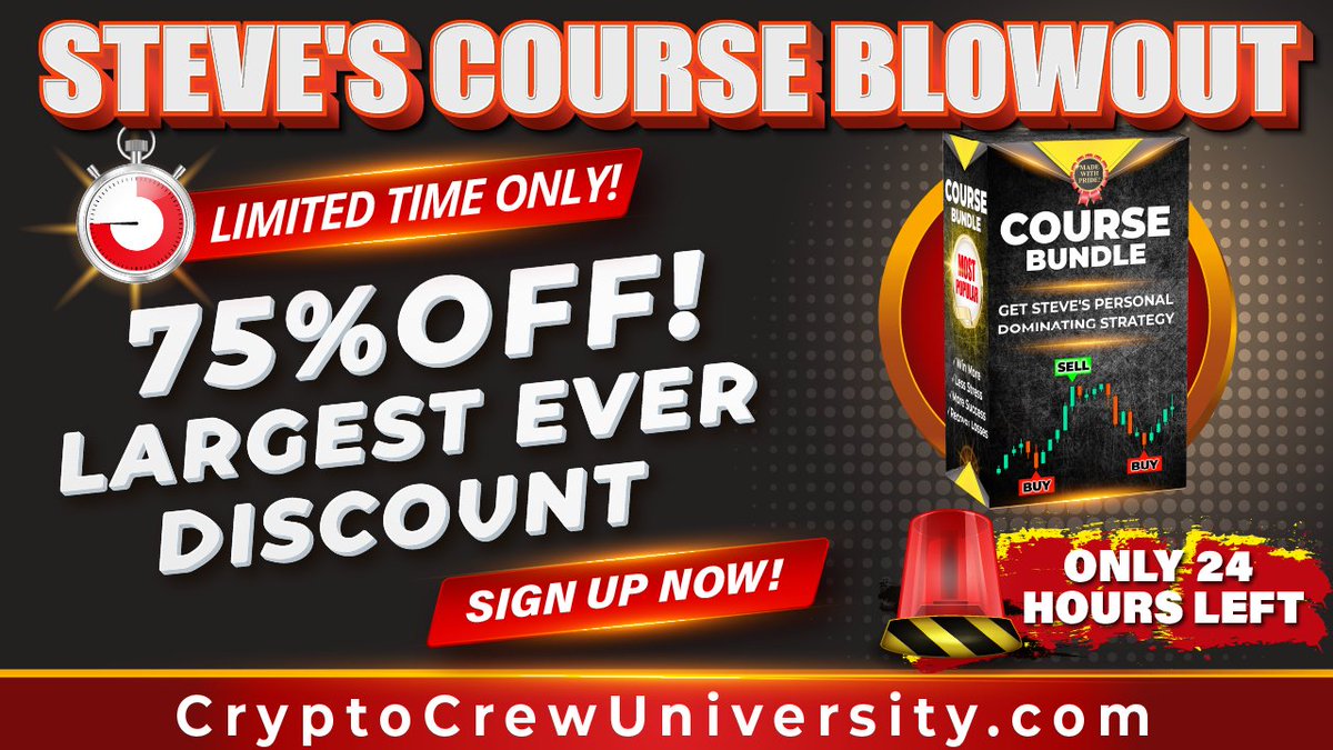Steve Courtney ~ Crypto Crew University (@CryptoCrreewU) / Posts / X
