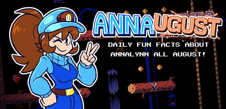 Welcome to #annaugust!

I'll be tweeting daily fun facts about Annalynn for the full month of August! If all goes to plan I'll be doing a daily sketch to go with the facts as well!

Expect the first fact to be posted later today!
