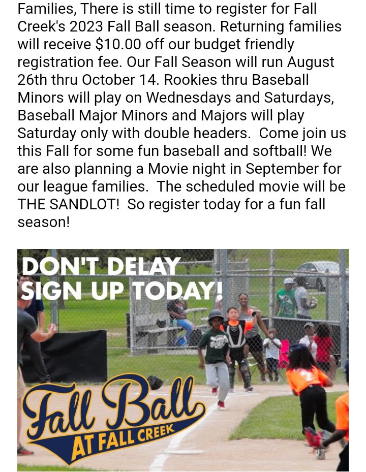 Fall Creek Baseball & Softball (@softballfall) on Twitter photo 