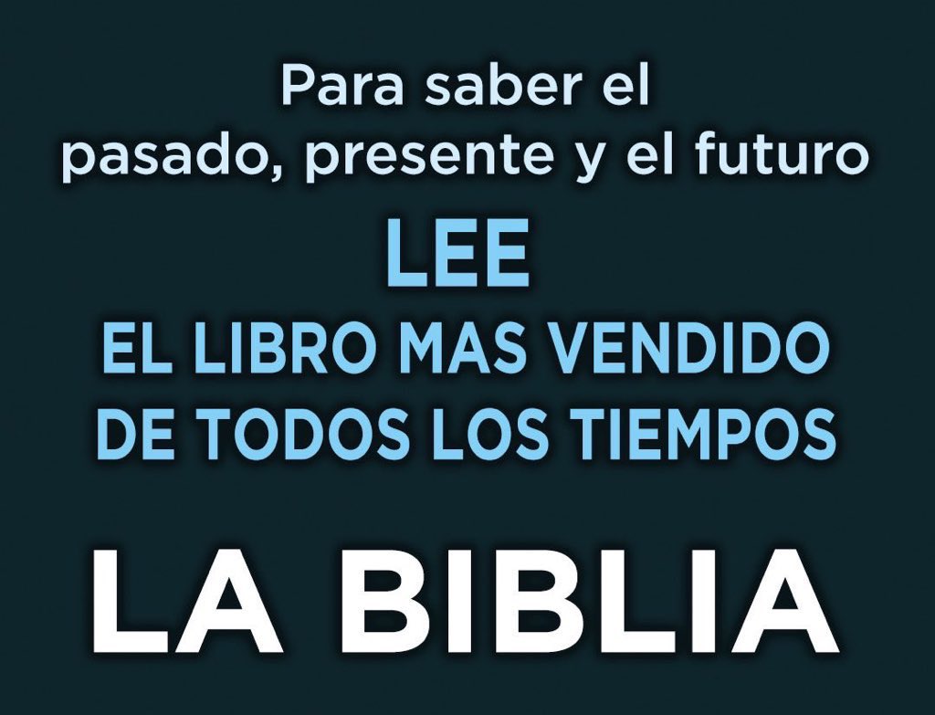icdelalfarero's tweet photo. LEAN y ESTUDIEN SU BIBLIA !!! https://t.co/WOopjmiMqS