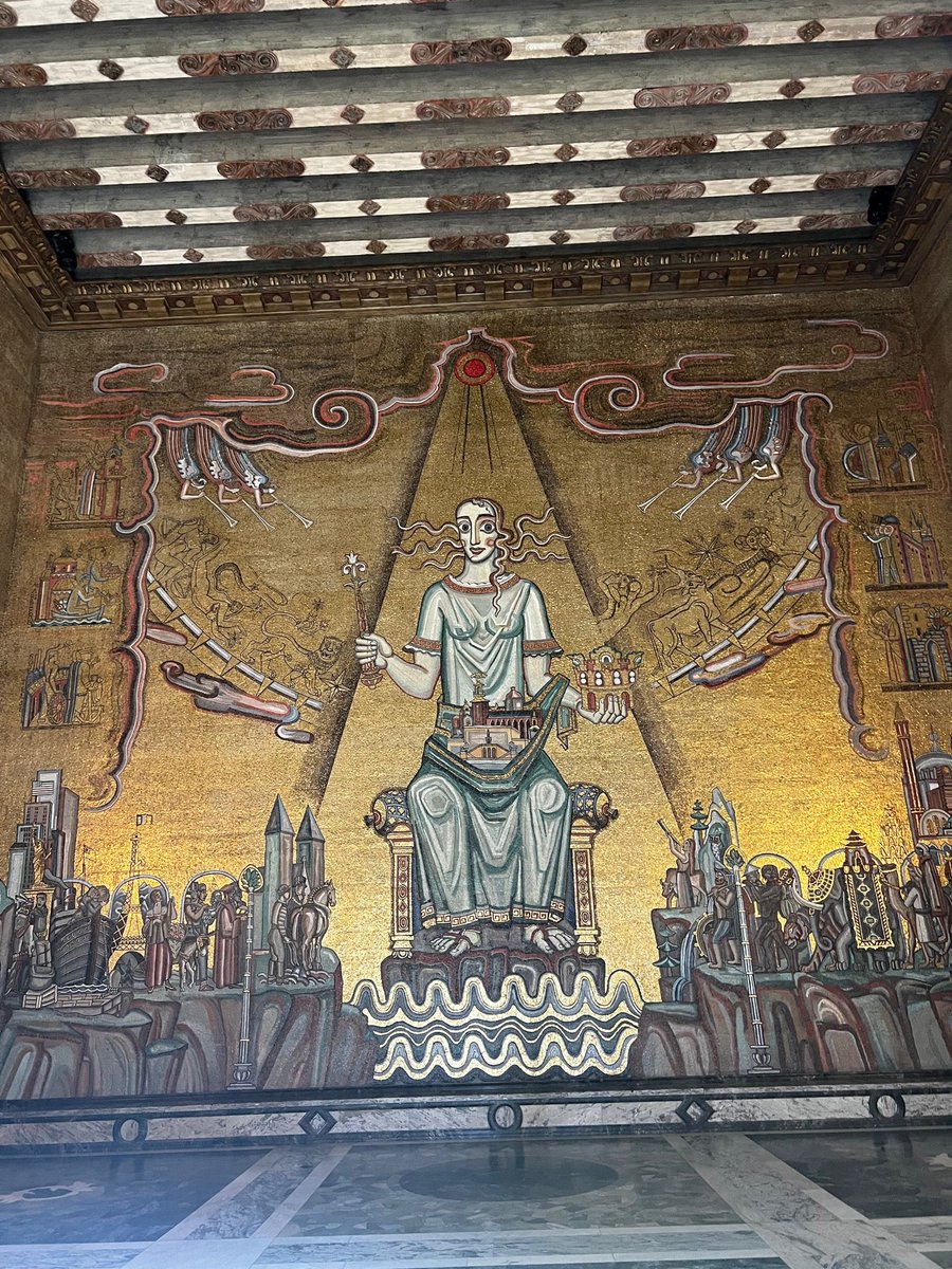 geocartex's tweet photo. Private tour of City Hall. (@ Stockholm City Hall - @stockholmsstad in Stockholm w/ @seanmfranklin) https://t.co/a1SyCafySP https://t.co/821KYzTbqr