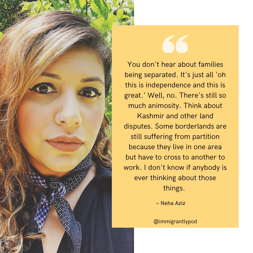 Immigrantly_pod's tweet photo. ๐จ NEW EPISODE ALERT! We took a break last week but now weโre back with @NehaAziz13, groundbreaking Pakistani podcaster and creator.
๐ง Stream full episodes everywhere now!
#immigrantlypod #immigrantly #immigration #womenpodcaster #wocpodcast #podcast #podcaster https://t.co/x1i7tWAG38