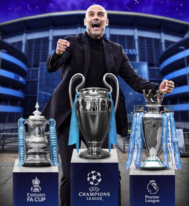 propsMCFC's tweet photo. just a reminder that it took Fergie 13 years to win the treble. 

 Pep Guardiola - 7 years.

🧠 https://t.co/lYAExgZxSf