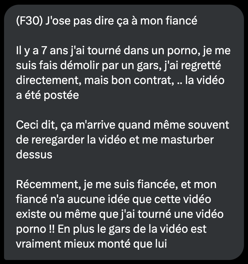 STORY COQUINE tweet media