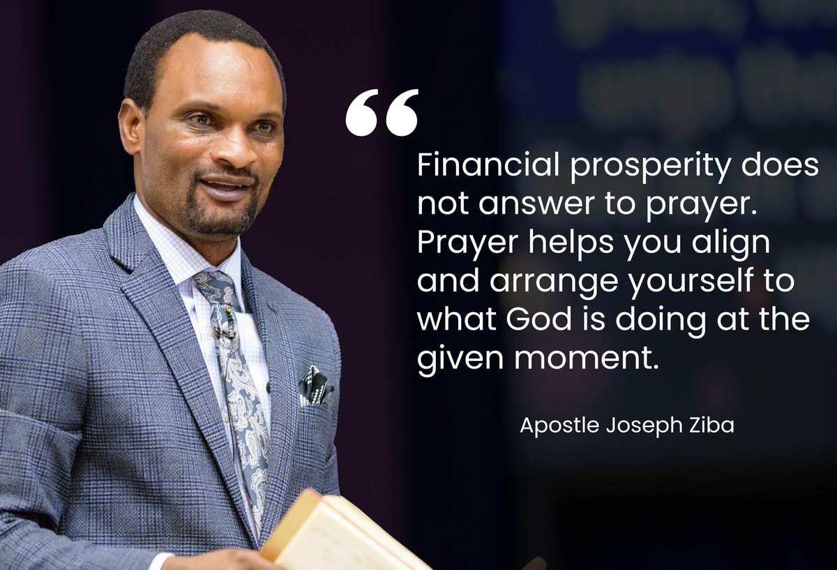 sirallastone's tweet photo. Financial Prosperity answers to principles of God. #ApostleJosephZiba https://t.co/bnNHoybNO1