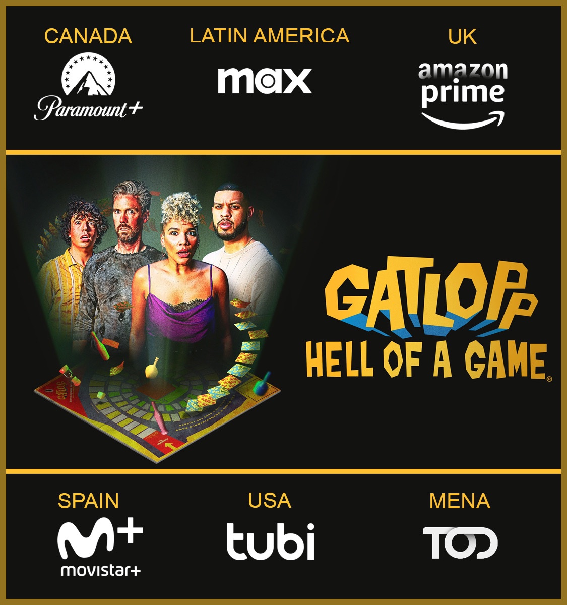 Hoy se estrena GATLOPP en <a href="/MovistarPlus/">Movistar Plus+</a> en 🇪🇸 !!! No se la pierdan.