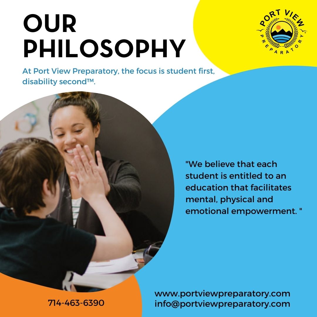 Our Philosophy: We believe that each student is entitled to an education that facilitates mental, physical, and emotional empowerment.  

To learn more about us visit: portviewpreparatory.com or call us today!  

#education #educationforall #educationmatters #specialeducation