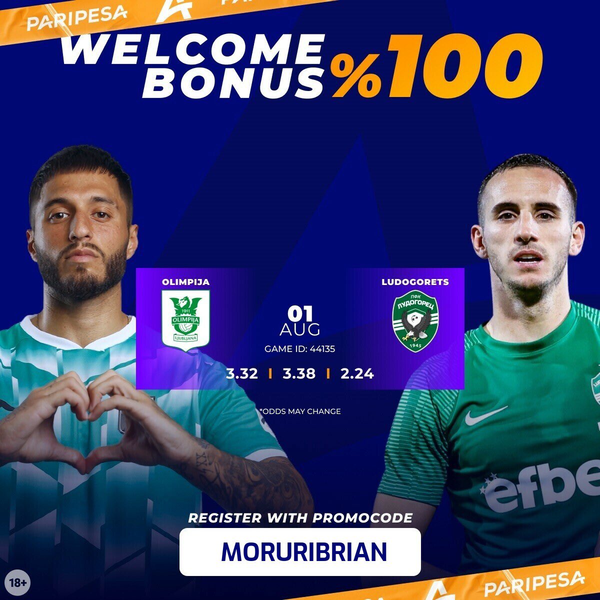 Have you placed your bet <a href="/paripesa/">PariPesa Africa Sports Betting</a> we give you the best odds for your betting experience join us via bit.ly/44hALyi
Promocode:MORURIBRIAN

Crazy kennar 
Azziad 
President Ruto 
Thomas sankara 
#Worldcoin