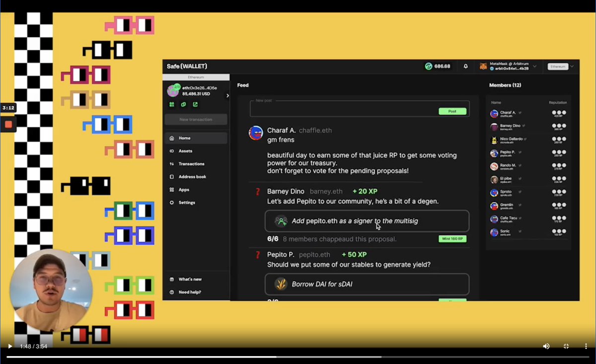 Seeing <a href="/communitybound_/">Community-bound Tokens</a> from <a href="/TroopLabs/">Troop Labs</a> <a href="/nicnode/">Nico Gallardo</a> <a href="/ChaffieRN/">Chaffie #️⃣🔥🔛🔺</a> as an ETHGlobal finalist. Strong tooling for communities is key to adoption, retention, and engagement. Well done. -ethglobal.com/showcase/commu…