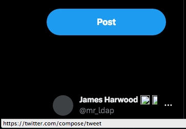 mr_ldap's tweet photo. @smc429 Yep. But the button's href remains the same. https://t.co/oHwT9Tf0sq