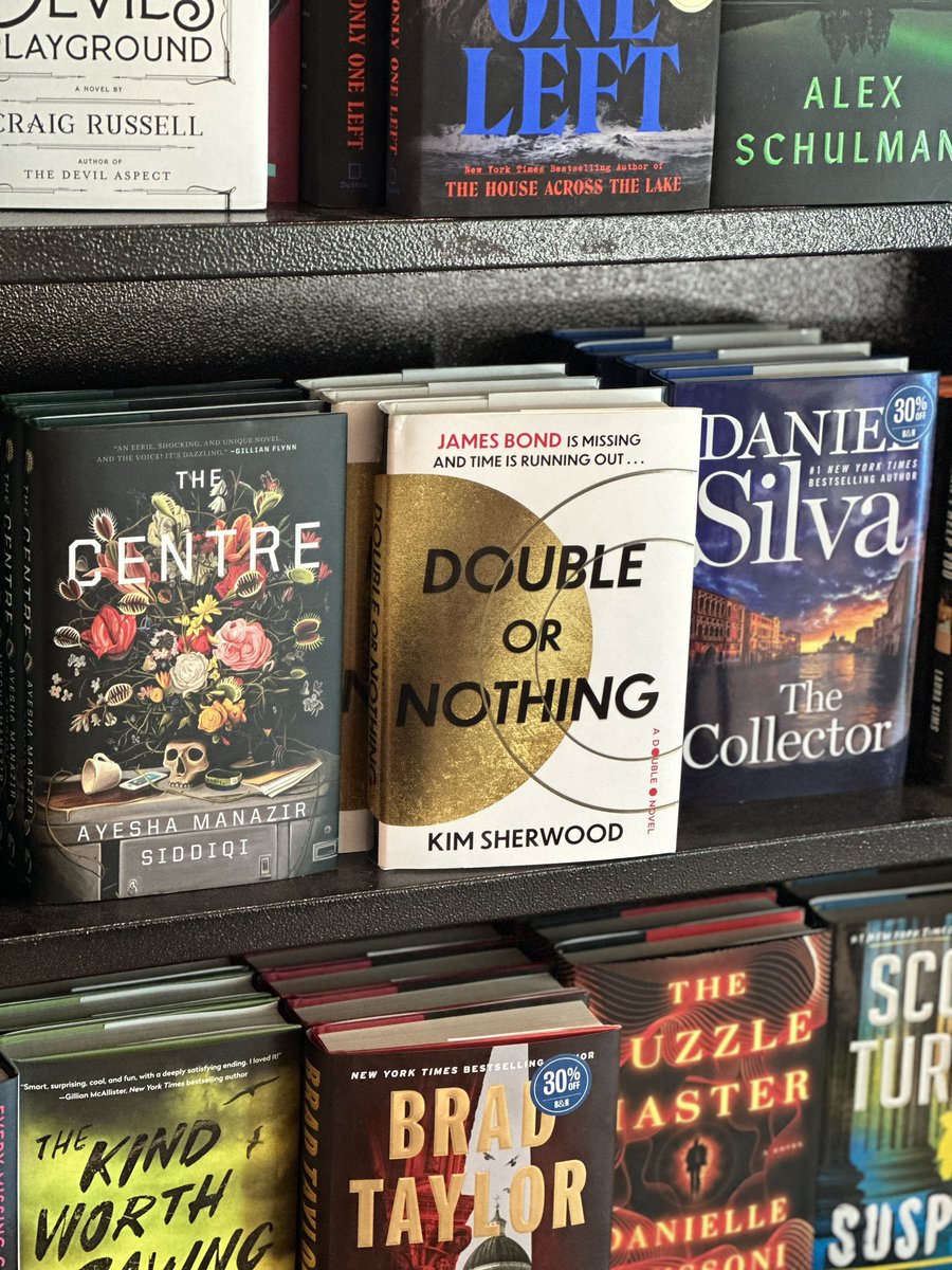 One of my favorite things is gong to bookstores and taking pictures of my friends' books <a href="/JoshilynJackson/">Joshilyn Jackson</a> <a href="/kimtsherwood/">Kim Sherwood</a> and people I know I'd be friends with if we ever met <a href="/staceyabrams/">Stacey Abrams</a>