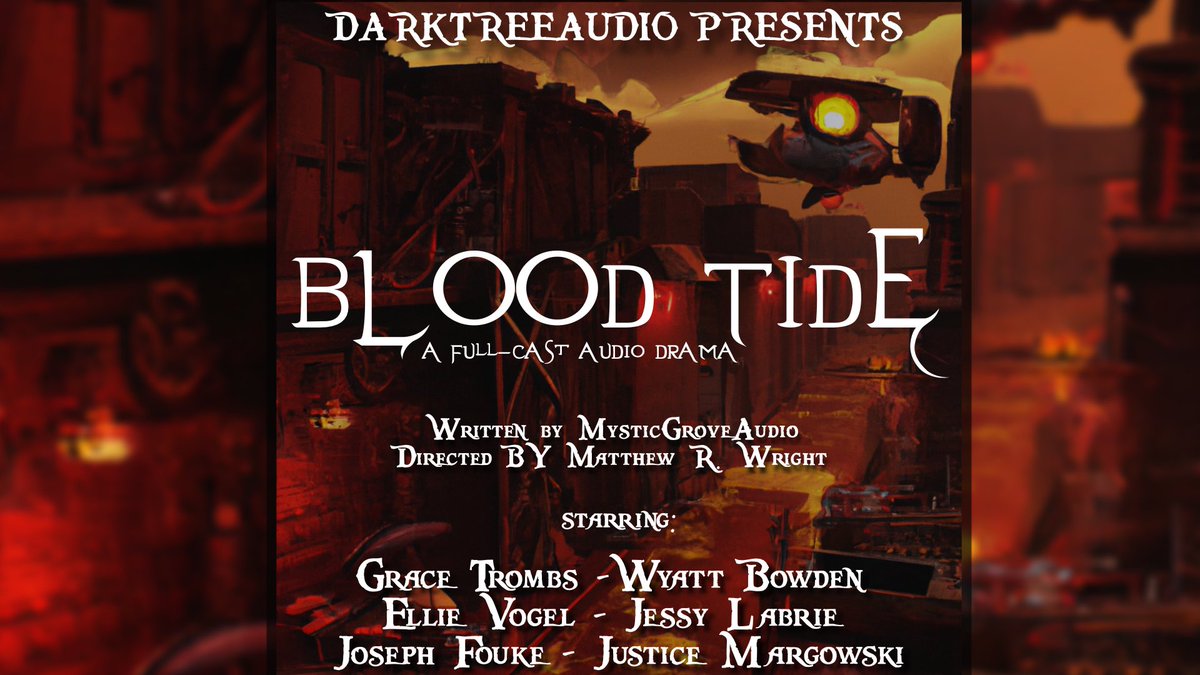 DarkTreeAudio's tweet photo. #Newrelease! #BLOODTIDE is an original #audiodrama inspired by incredible #DISHONORED series by @ArkaneStudios. Written by @MysticGroveS2 and starring @hellobetch, @gracetrombs, @CBWProFilms, @josephfouke7 and @cadbeery. Give it a listen. #Darktreeaudio.
https://t.co/i8k4nBvJ3h https://t.co/EmVTwu92zL