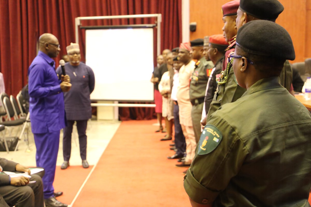 WANEPNigeria's tweet photo. Inauguration of Early Warning Response Group at the National level during the National Strategic Stakeholders' Engagement Workshop in Abuja, encompassing all security agencies.
#PARTNER #EWERSIPCR #WANEPNigeria #MercyCorpsNigeria #PPBA #KSBC #Mambayya #KUKAHCenter https://t.co/YsEkJ90eyf