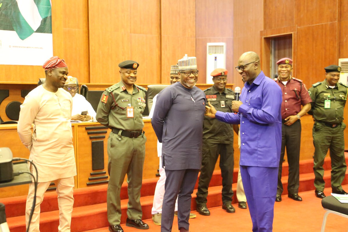 WANEPNigeria's tweet photo. Inauguration of Early Warning Response Group at the National level during the National Strategic Stakeholders' Engagement Workshop in Abuja, encompassing all security agencies.
#PARTNER #EWERSIPCR #WANEPNigeria #MercyCorpsNigeria #PPBA #KSBC #Mambayya #KUKAHCenter https://t.co/YsEkJ90eyf