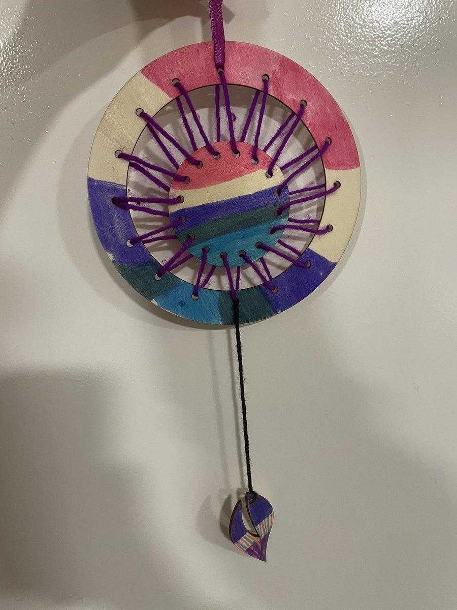 MeyrickStreet's tweet photo. Day 2 #hafsummer2023 ! We made dream catchers! They were tricky to make but we got there in the end and created some fabulous #dreamcatchers 😍 https://t.co/Euc8UTRLwD