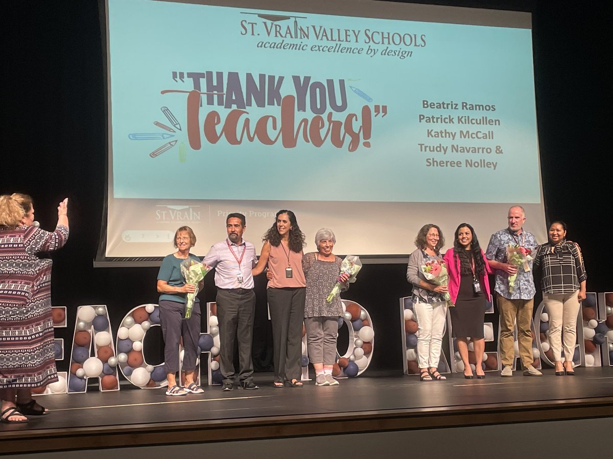 AthertonLHS_AP's tweet image. What a powerful start to the #TeachToReach conference! Recognizing that teachers change the lives of their students everyday!  Can't wait to learn more with @SVPriorityPrgms today and tomorrow! #StVrainStorm