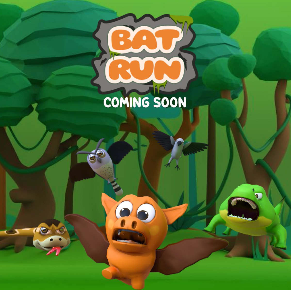 flyingfoxgame's tweet photo. 🦇🏃‍♂️ Prepare for an Epic Bat Run Adventure! 🌌🎮🦇 Here's an exclusive sneak peek of our official game poster! 📸🌟 Stay tuned for the adrenaline-pumping action, Bat Run game is coming soon! 🚀🎉 #BatRunGame #ComingSoon #GamingAdventure #GamingCommunity 🎮✨ https://t.co/c5G3i07RvO