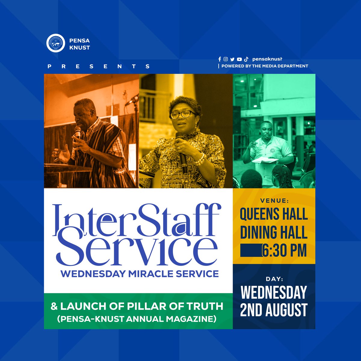 PENSAKNUST1's tweet photo. Christ in You!
It’s a special Inter-Staff Service and the Launch of Pillar of Truth Magazine. It’s a grand opportunity to share in the spirit of fellowship as one united family and support the unveiling of our church’s annual magazine
#RevivedCoWorkersOfChrist
#RootedInHisWord https://t.co/h8KZ6Q6vwR
