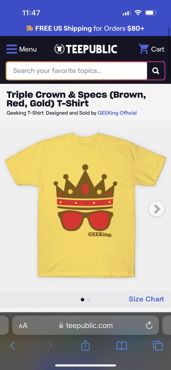 VantageInhouse's tweet image. Summer is HEATING UP!🔥

But you can stay cooler than most with some fresh, new gear from #GEEKing!! 

Check out our #TripleCrownAndSpecs collection today: teepublic.com/stores/geeking…