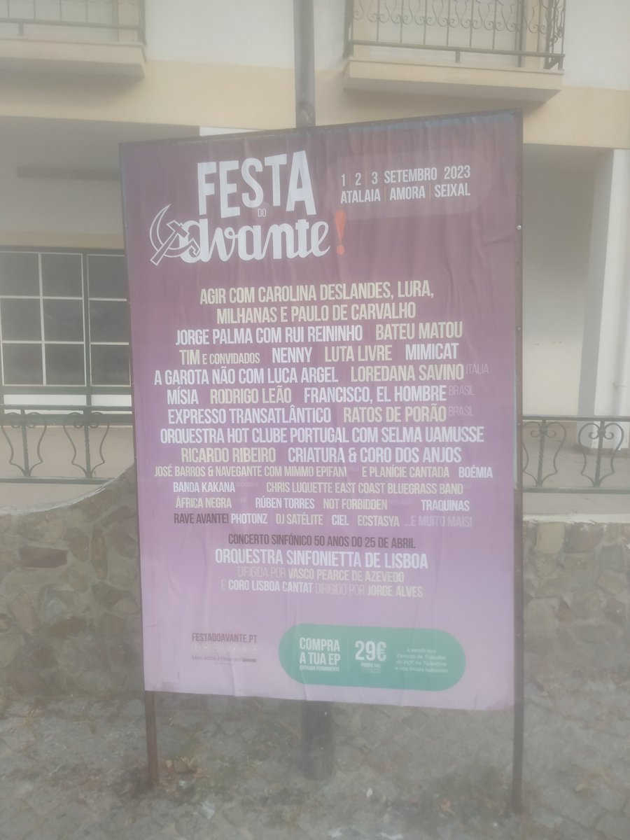 Lalberdim's tweet photo. @pcp_pt @elpce Festa avante septiembre setembro https://t.co/LNBGHstbXj