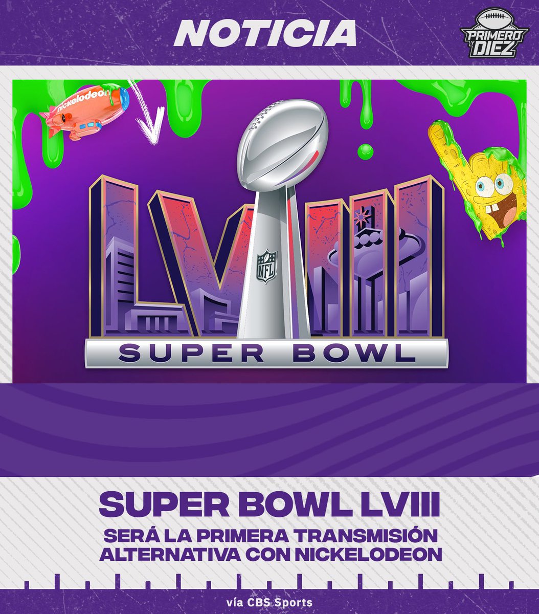 Primeroydiez's tweet photo. ¿Verán el #SuperBowl LVIII?
#NFLNoticias https://t.co/qLa5jt0xFM