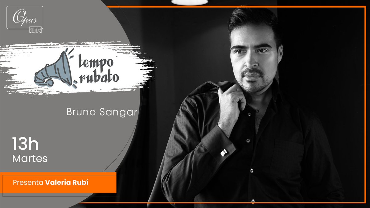 Hoy en Tempo Rubato, te invitamos a escuchar las anécdotas de Bruno Sangar como músico, productor y actor.
¡No te lo pierdas!
📷 102.1 FM
📷 Escúchanos en línea linktr.ee/opus102
📷 Sigue la transmisión en vivo a través de nuestro canal de YouTube bit.ly/3qBu8aV