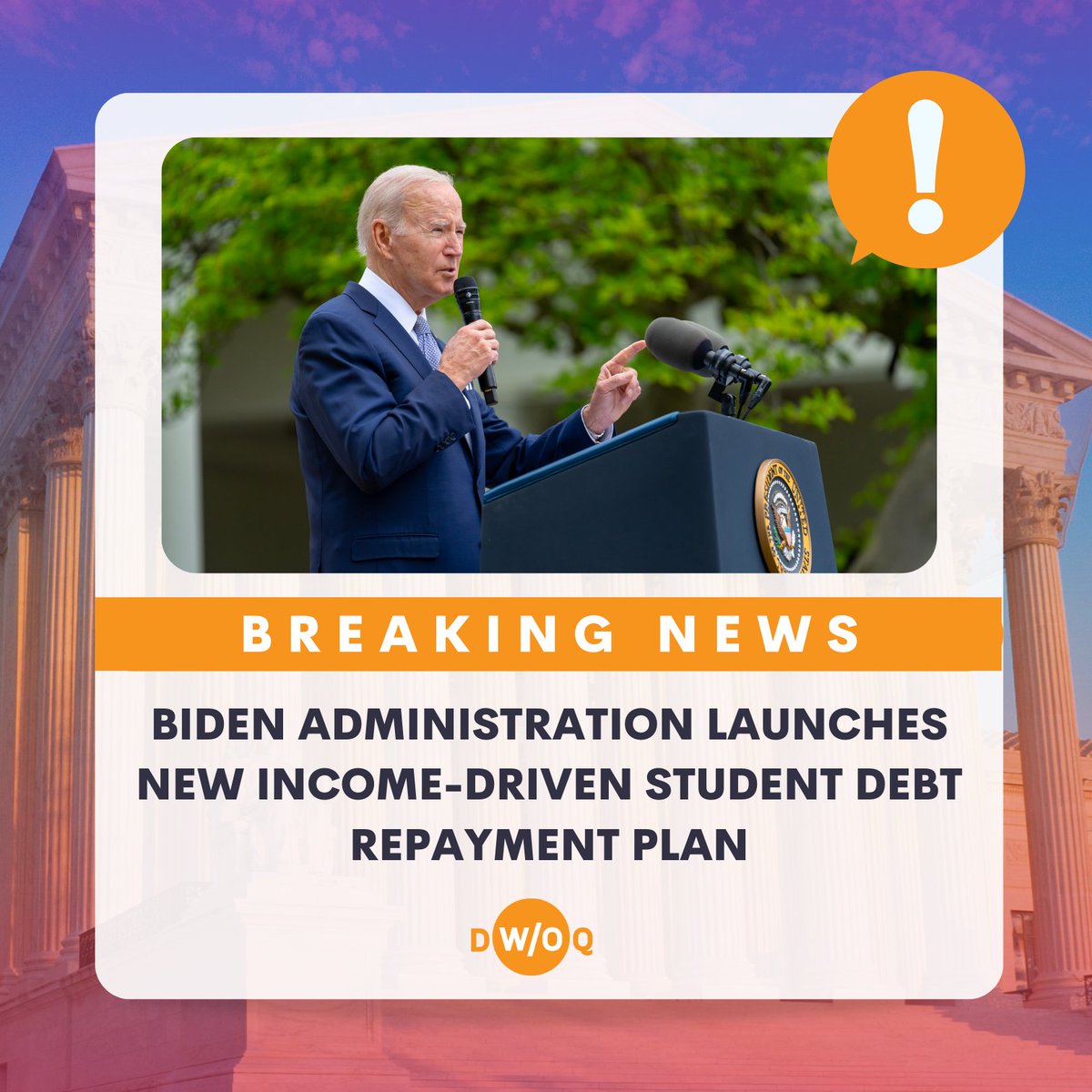 docswoquarters's tweet photo. The Biden administration has launched a new income-driven student loan repayment plan called SAVE (Saving on a Valuable Education). Read the article for full details: https://t.co/dig6Pv0TeK

#DWOQ #tildebtdouspart #StudentLoanUpdate #DebtRelief #BidenAdministration https://t.co/Eu0WW2RRuO