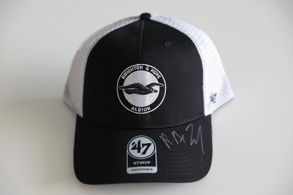 We're giving away a cap signed by Roberto De Zerbi! 🤩

We want to get the message out that we're now called the Brighton &amp; Hove Albion Foundation - help us spread the word to win a cap signed by the boss himself. 🇮🇹

Share this post, comment and follow us to enter!

#BHAFC 🔵⚪