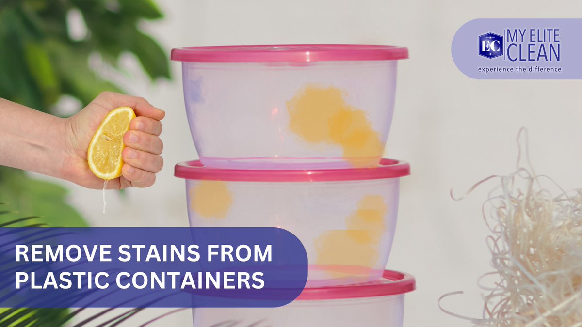 myeliteclean's tweet image. Squeeze lemon juice onto the stained container &amp;amp; scrub it with the lemon&apos;s cut side. After that, wash as usual and let the containers dry in the sun. 

bit.ly/404NT7b

#stain #lemon  #lemonhacks #lemonjuice #howto #cleaningtips #cleaningservices #kansascity #myeliteclean