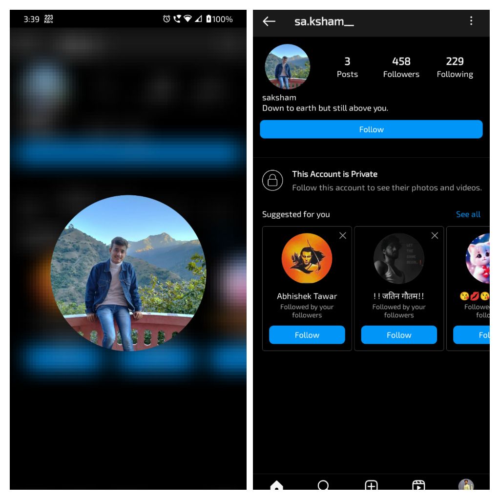 04Amaank's tweet photo. @DelhiPolice @AIMPLB_Official @IAMCouncil @Cyberdost 
I want to follow complaint against
Harsh and Saksham they both abused me in my Instagram comment section because of my religion 
Harsh insta link https://t.co/VWKqFGEpCv
Saksham insta link https://t.co/JL7mTPDXvA https://t.co/1DXGZUYipJ
