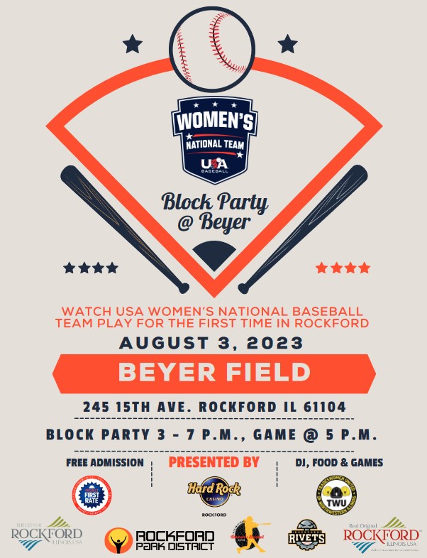 WBaseballTrail's tweet photo. We will be checking out the @USABaseballWNT at both of these events this week! Join us at these historic #AAGPBL ballparks to cheer on Team USA on their way to World Cup action in Thunder Bay! #BeyerStadium #SimmonsField #TeamUSA #ForGlory https://t.co/HGvmGvLJ5d