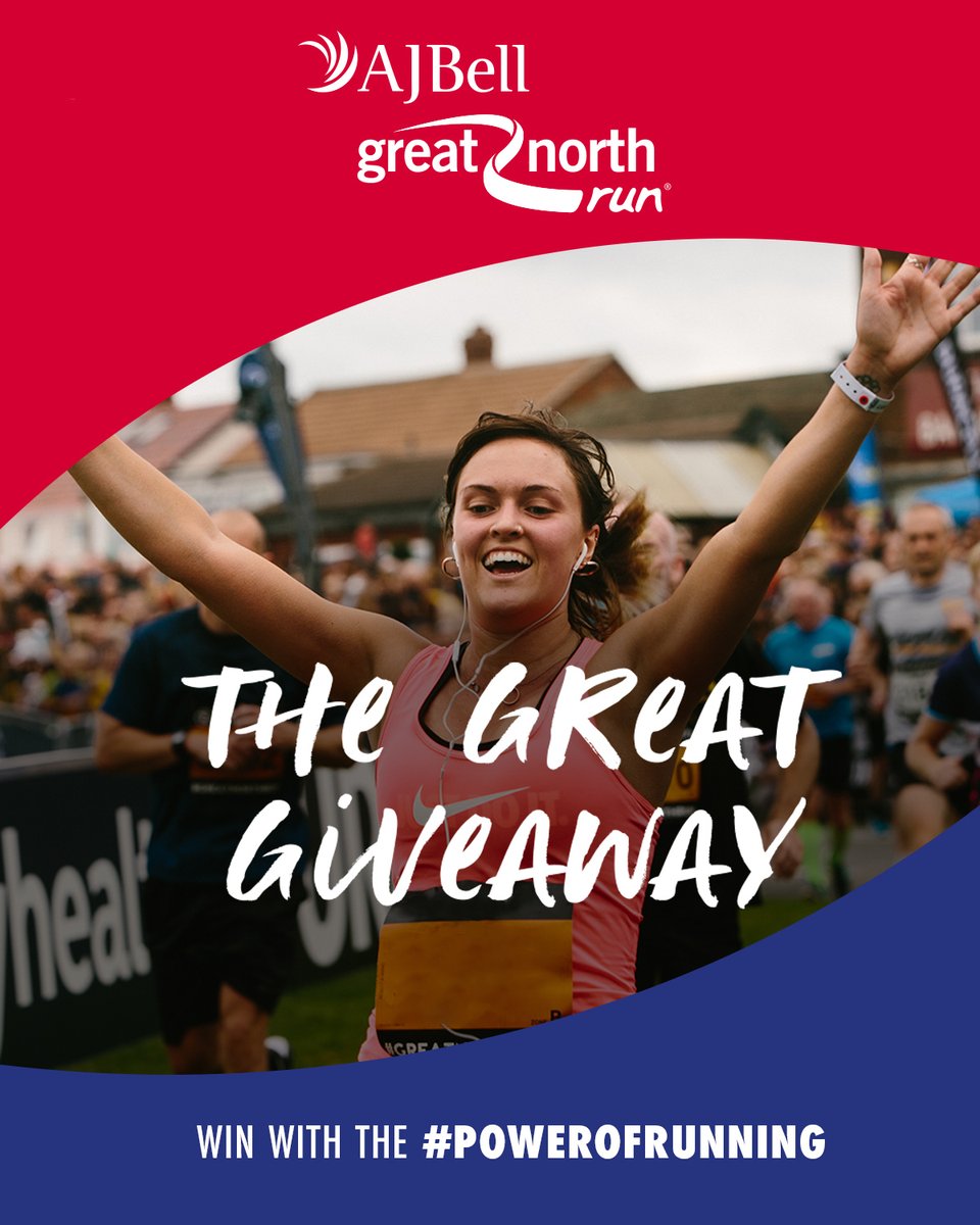 Great_Run's tweet photo. How has your life changed through the #PowerOfRunning? π€
πIn the lead-up to this yearβs AJ Bell #GreatNorthRun, we want to hear your #PowerOfRunning stories for a chance to win an incredible runner prize bundle!π
One lucky person & their #PowerOfRunning story will win π1/3 https://t.co/5Z1wIe2Jsl
