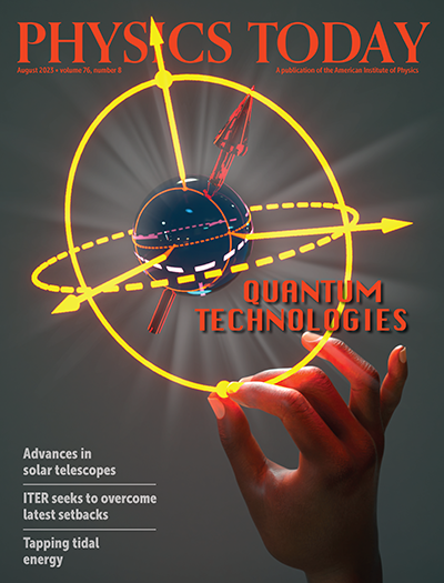 NEW in Physics Today's August issue:
Quantum technologies; Tapping tidal energy; Hidden storms on Uranus; and more
Plus: The future of the ITER fusion project
pubs.aip.org/physicstoday/i…