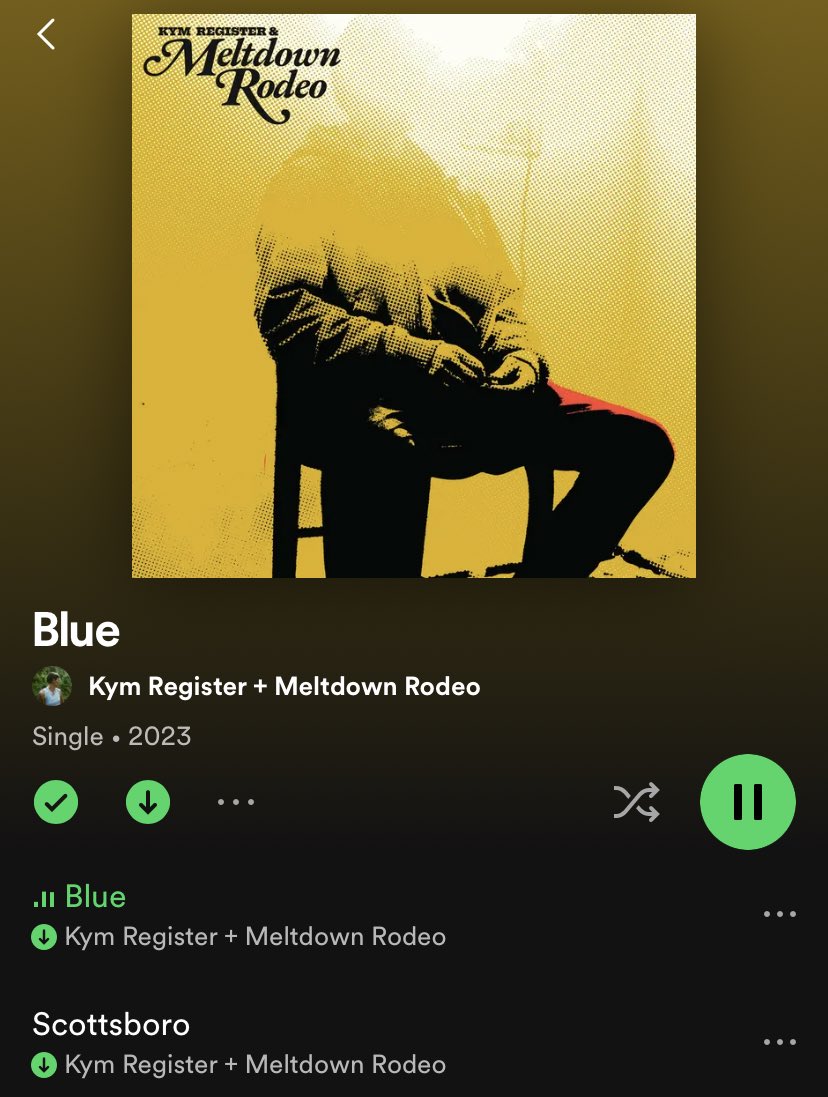 w0o0o0o - new <a href="/Meltdownrodeo/">Meltdown Rodeo</a> single out on <a href="/DonGiovanniRecs/">Don Giovanni Records</a> today. full length out 8/18! 

love this tune. love to hear what <a href="/arandallm/">Amelia</a> &amp; saman khoujinian brought to it

album release at <a href="/CatsCradleNC/">Cat's Cradle</a> 10/21! 

can’t wait to play for you!!!
💙🦕💙🐳💙🦋💙🥏