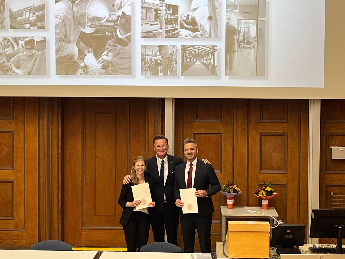 Premiere in der Mannheimer Urologie: am letzten Freitag fanden gleich zwei Antrittsvorlesungen statt. Herzlichen Glückwunsch PD Britta Grüne &amp; PD Manuel Neuberger!!! 🍾🥂🤙