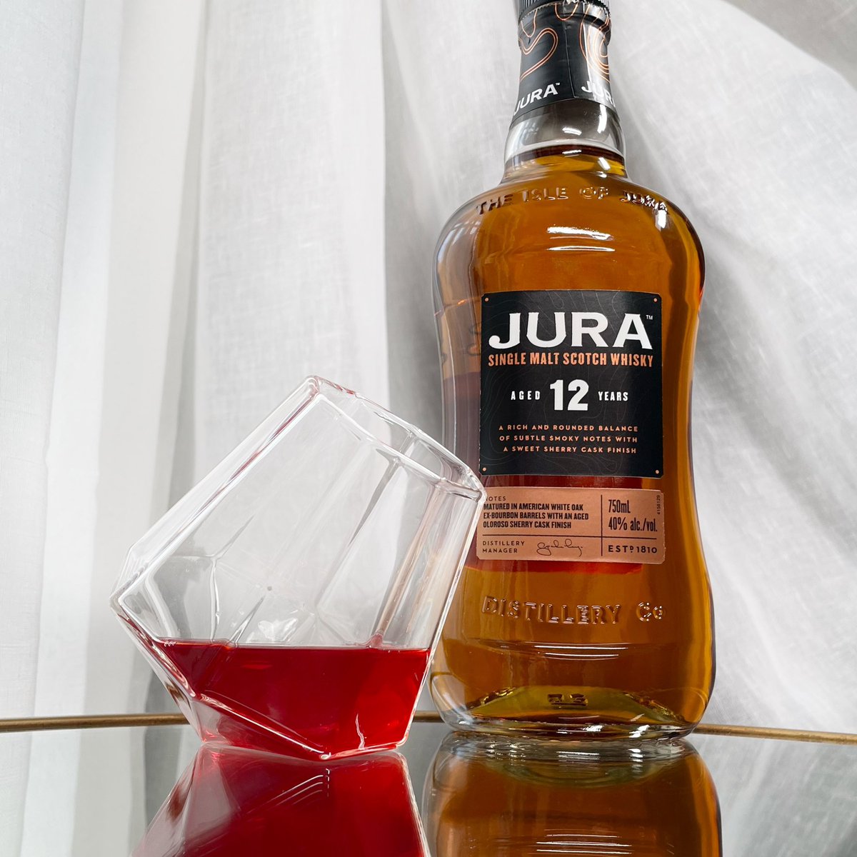 A <a href="/jurawhisky/">Jura Whisky</a> Boulevardier with <a href="/LoFiAperitifs/">Lo-Fi Aperitifs</a> Vermouth and Select Aperitivo. Cheers!