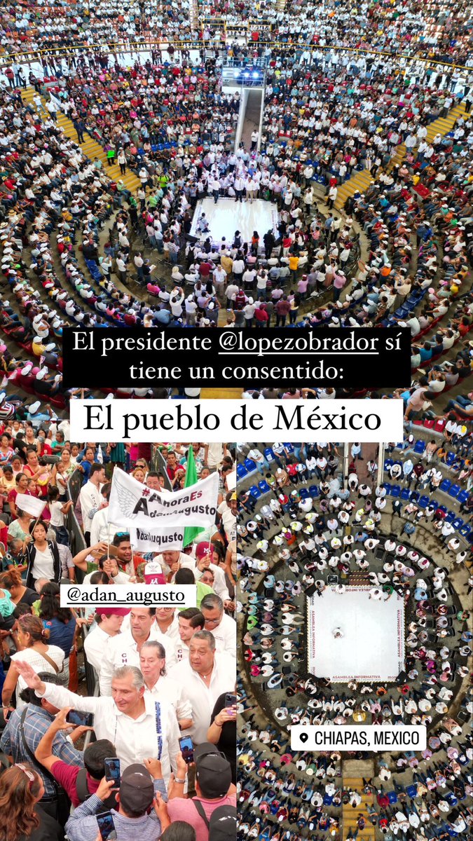 El presidente sí tiene un consentido: El pueblo de México.