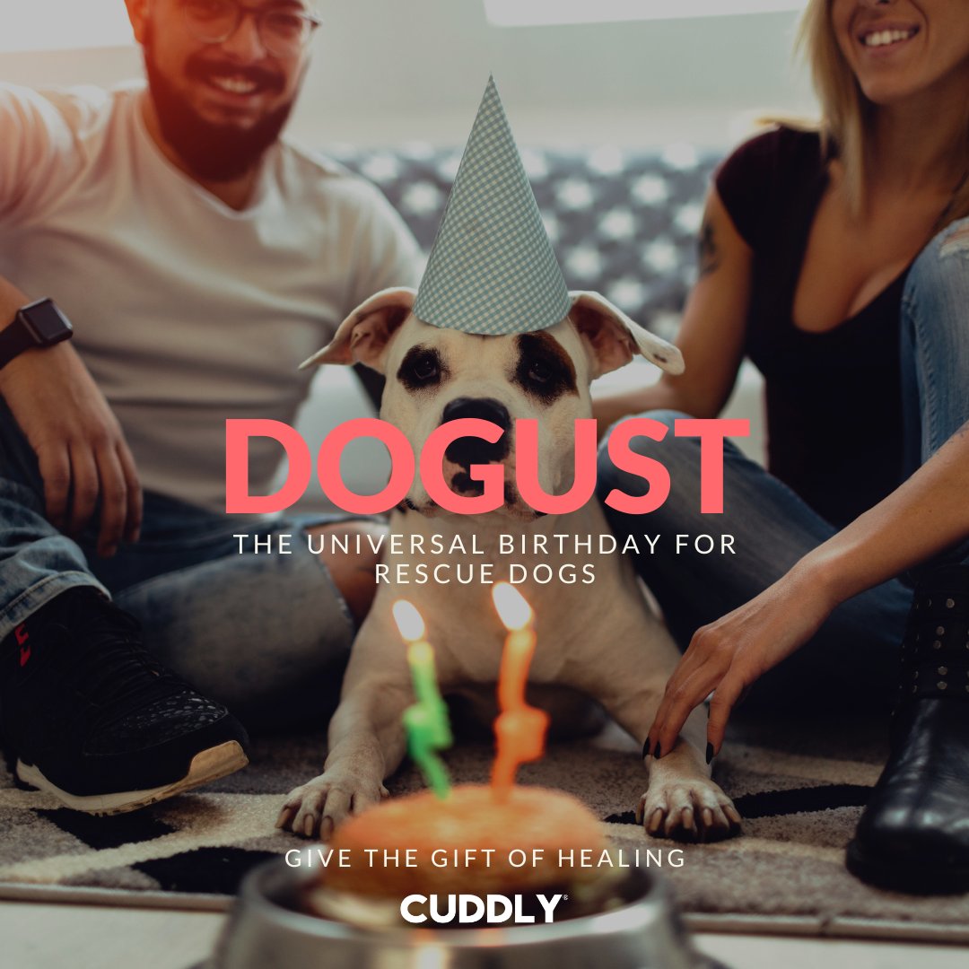 welovecuddly's tweet photo. Let's PAWty, it's #Dogust!

Help us celebrate all of the rescue and shelter dogs by honoring August 1st as their universal birthday.⁠

Send a rescue dog a gift of healing by donating an item off their wishlist to show them the birthday love they deserve: https://t.co/w74dN0G2C7 https://t.co/0zPkA4WfKD