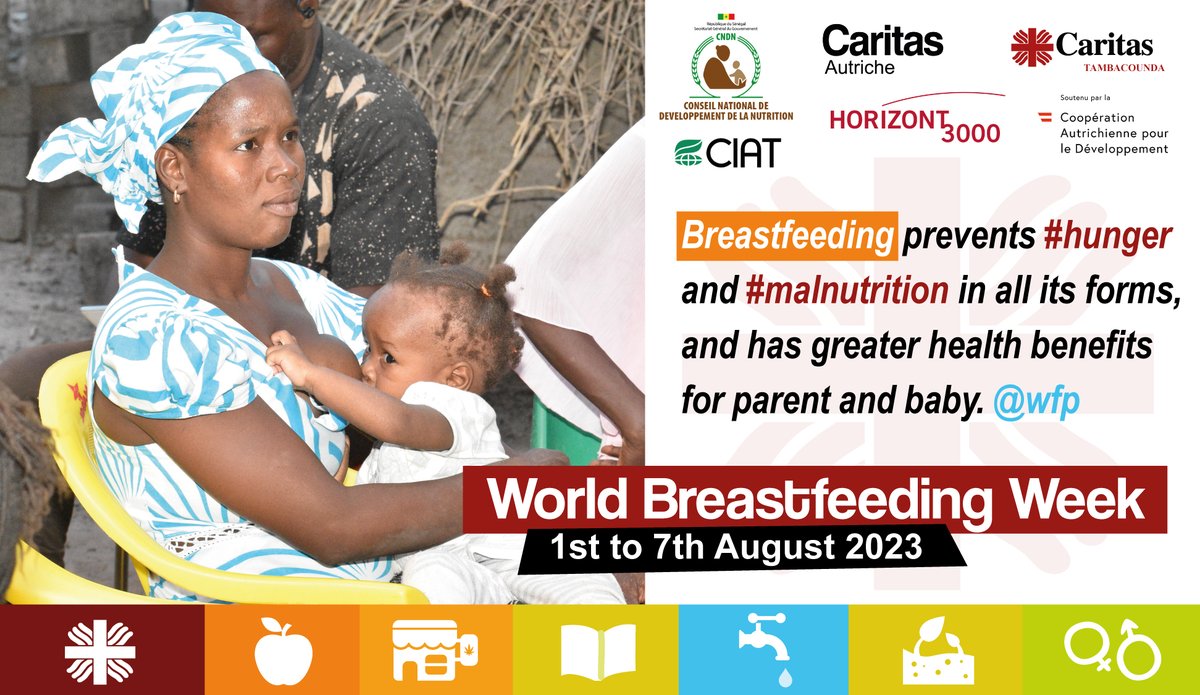 We can therefore say that adequate #nutrition in #children enables them to develop properly, maintain their growth, resist disease and restore their #health. <a href="/CndnSenegal/">CNDN Sénégal</a> <a href="/CaritasSenegal/">Caritas Sénégal</a> <a href="/BiovIntCIAT_eng/">Alliance of Bioversity International and CIAT</a> <a href="/CaritasAustria/">Caritas Österreich</a> @HORIZONT3000  <a href="/WFP/">World Food Programme</a> <a href="/AustrianDev/">AustrianDev</a>