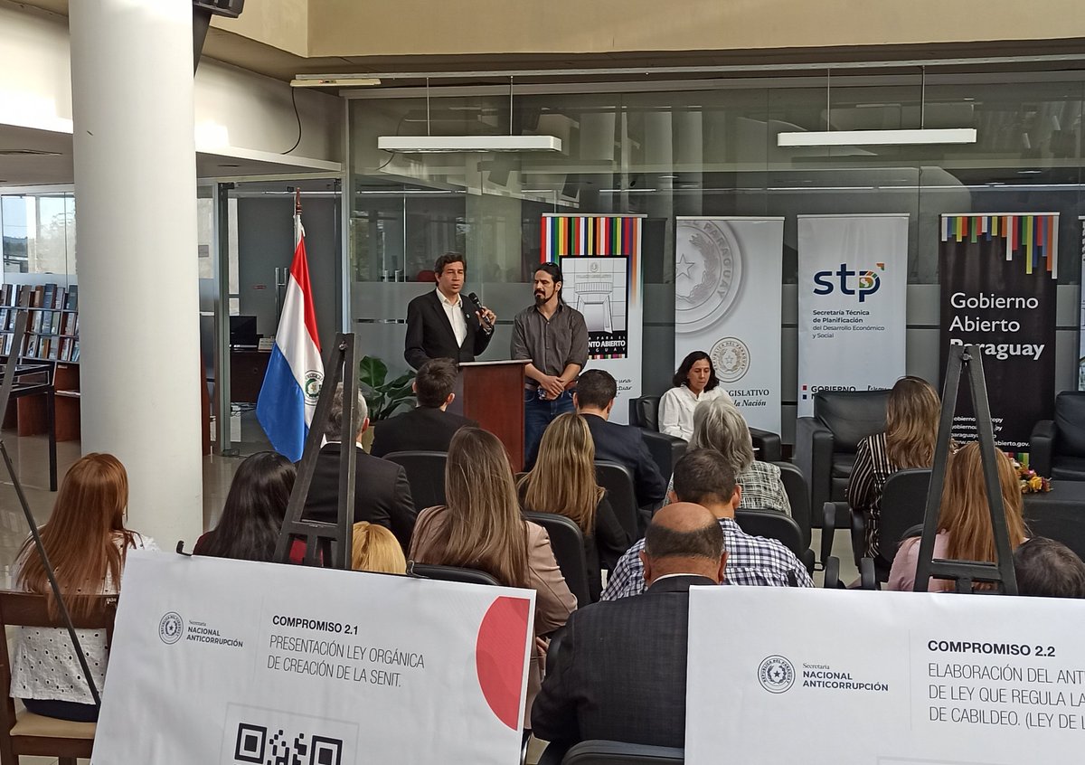 Felicitaciones a toda la comunidad de gobierno y sociedad civil que sigue año a año empujando reformas y acciones para promover la participación ciudadana 👏👏👏

Avances del último plan de <a href="/paraguayabierto/">Gobierno Abierto Paraguay</a> ⬇️⬇️⬇️
gobiernoabierto.gov.py/monitorea/