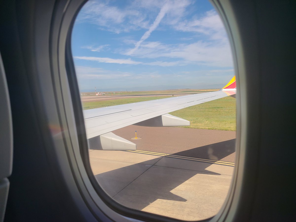 MIle High City. Just Landed Here. Layover For 2hrs.