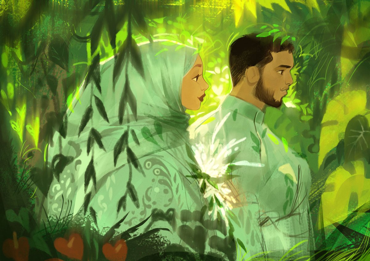 ✨️Uwais✨️ (@uwaiswaiswais) on Twitter photo My sister's garden wedding My sister's garden wedding