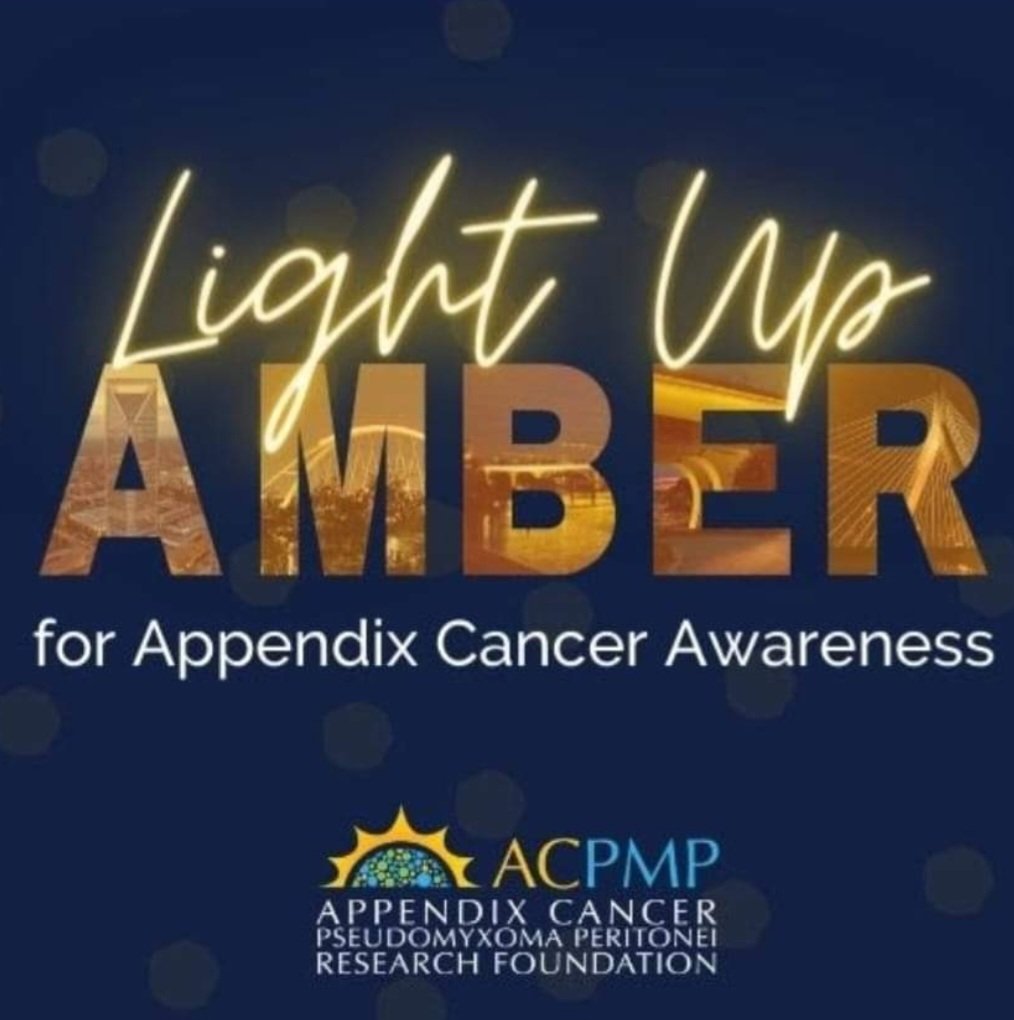 MissPibby's tweet image. August is appendix cancer awareness month #appendixcancer #appendixcancerawareness