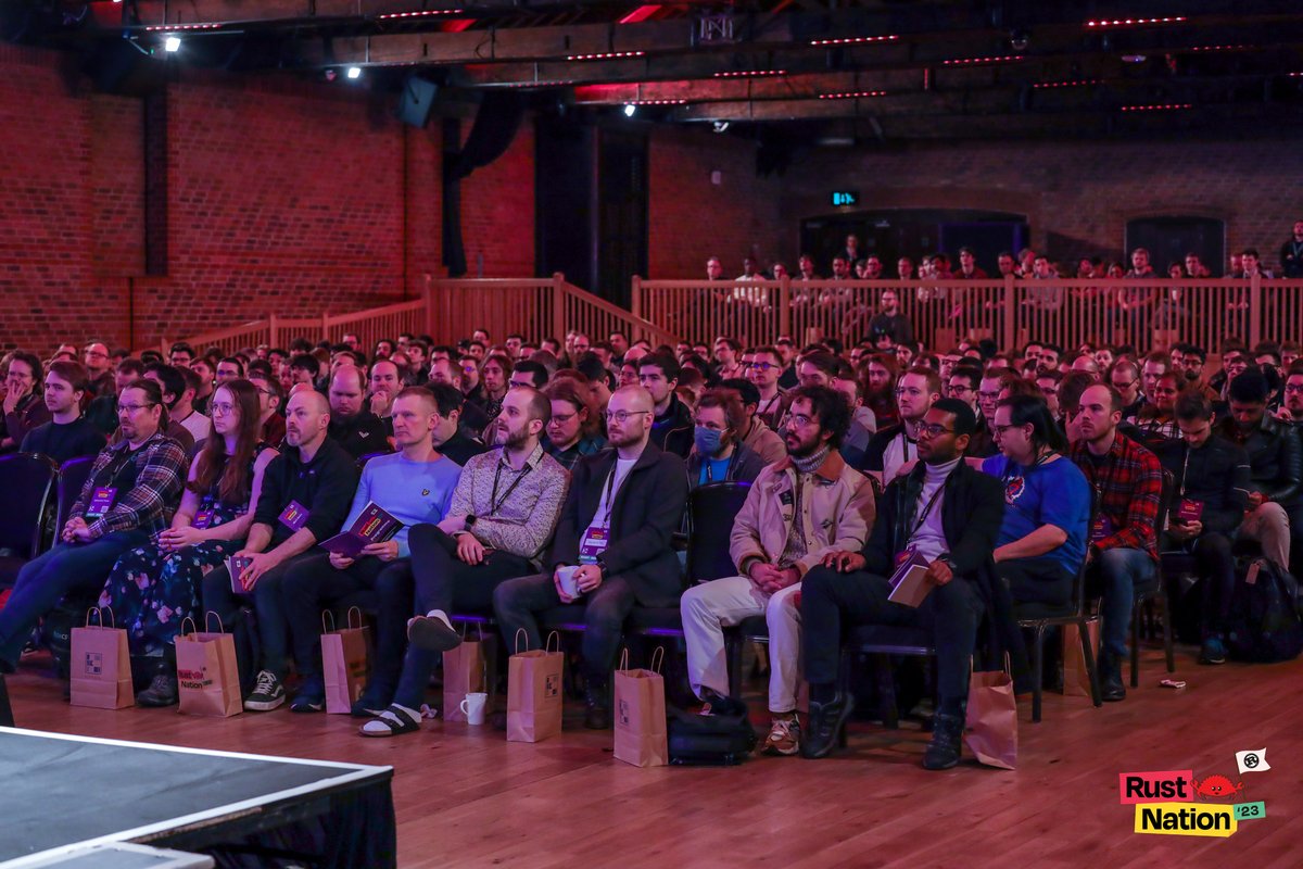 RustNationUK's tweet photo. Who remembers their big 'Aha!' moment from RustNation'23... Ready for an encore at #RustNation24?
Share your #RustNation23 moment below!
#ReliveRustNation #rustlang https://t.co/z3B4TMn32M